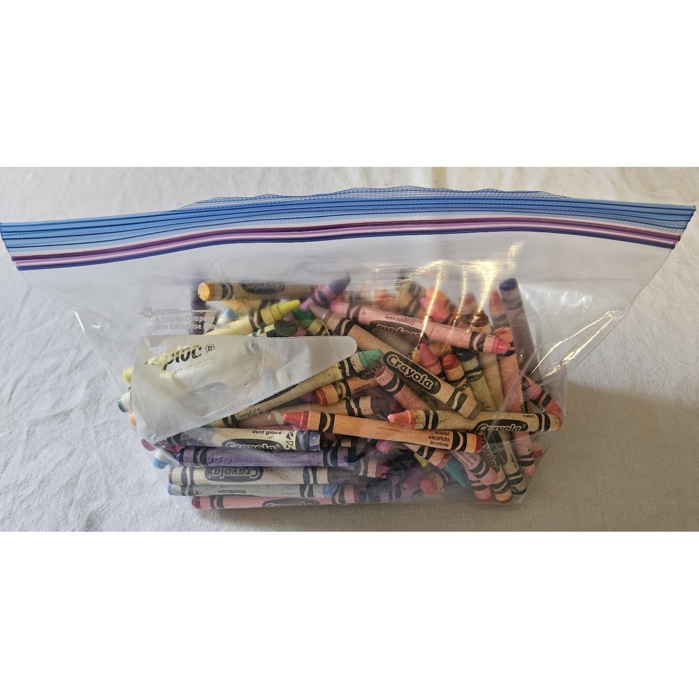 100+ Vintage Crayola Crayons Retired Colors Lot Dandelion‎ Laser Lemon Rare